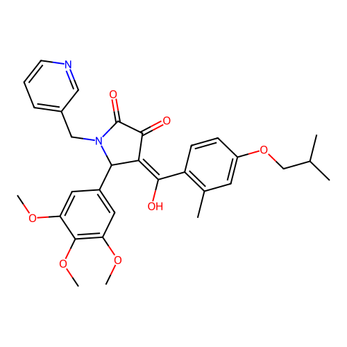 C31H34N2O7 structure