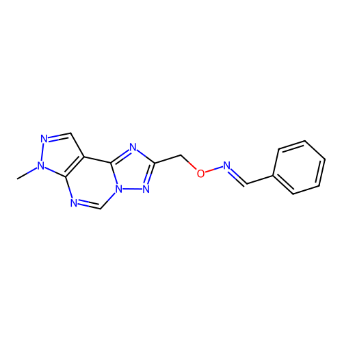 C15H13N7O structure