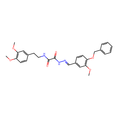 C27H29N3O6 structure