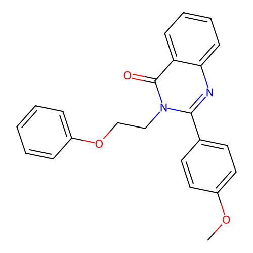 2-(4-methoxyphenyl)-3-(2-phenoxyethyl)quinazolin-4(3H)-one structure