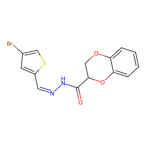 C14H11BrN2O3S structure