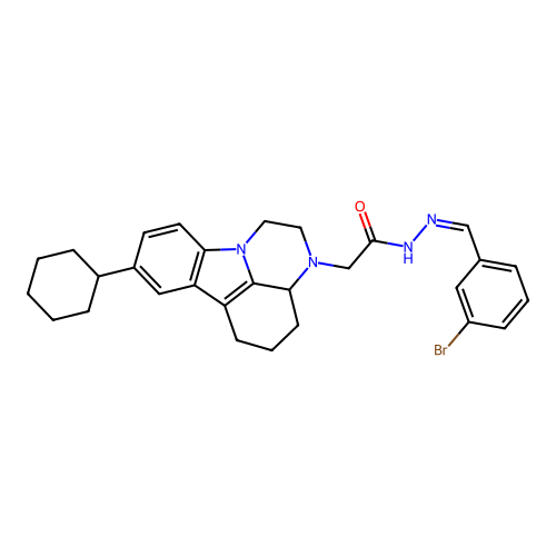 C29H33BrN4O structure