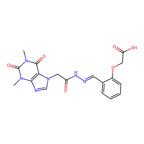 C18H18N6O6 structure