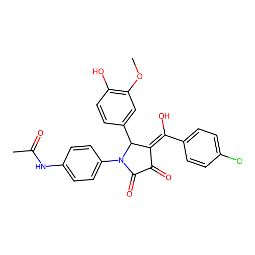 C26H21ClN2O6 structure