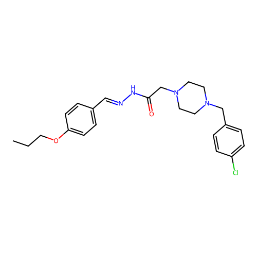 C23H29ClN4O2 structure