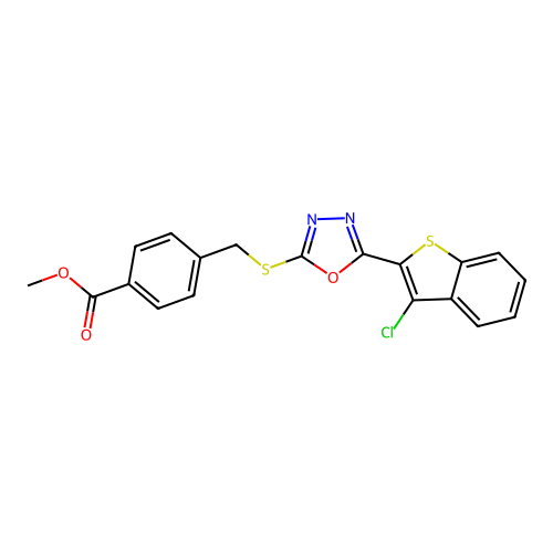C19H13ClN2O3S2 structure