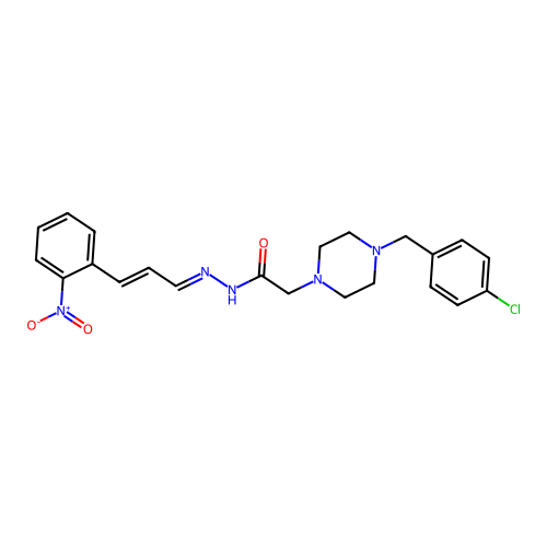 C22H24ClN5O3 structure