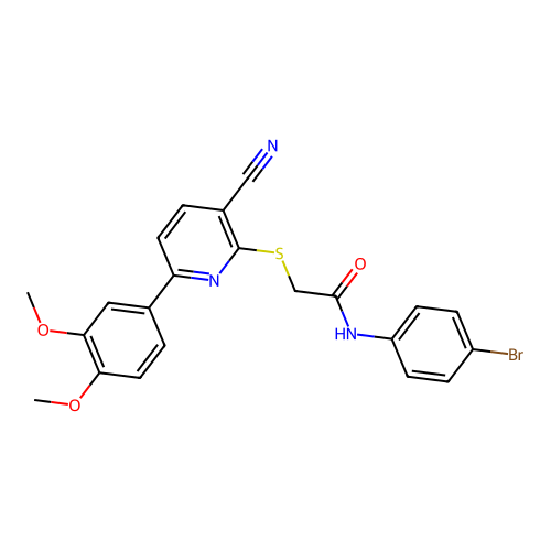 C22H18BrN3O3S structure