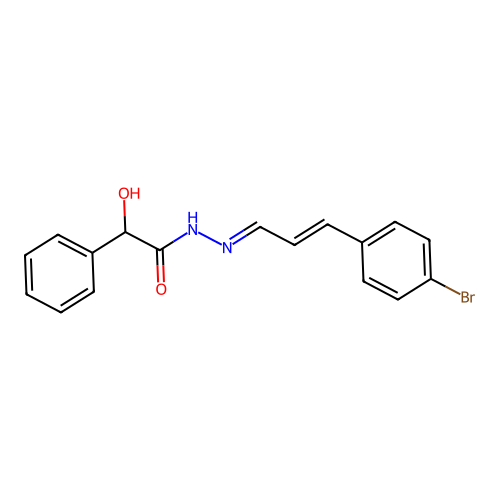 C17H15BrN2O2 structure