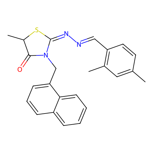 C24H23N3OS structure