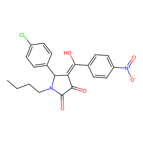 C21H19ClN2O5 structure