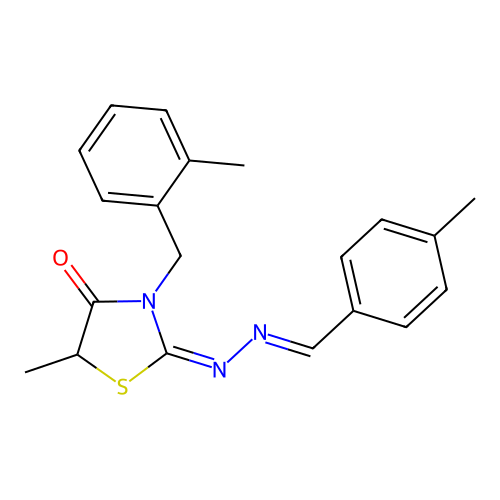 C20H21N3OS structure