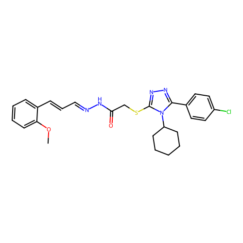 C26H28ClN5O2S structure