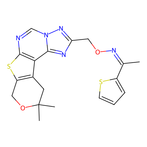 C19H19N5O2S2 structure