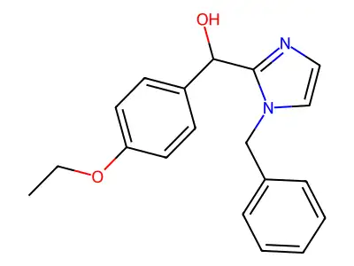 (1-Benzylimidazol-2-yl)-(4-ethoxyphenyl)methanol structure
