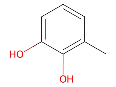 3-甲基邻苯二酚 structure