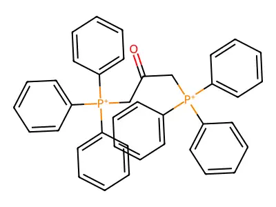1,3-Bis(triphenylphosphoranyl)acetone structure