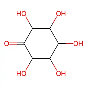 2,4,6/3,5-Pentahydroxycyclohexanone structure