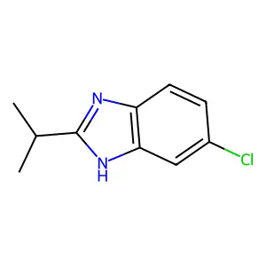 6-Chloro-2-isopropyl-1H-benzo[d]imidazole structure