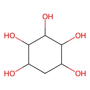 Quercitol structure