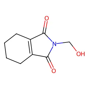 N-(羟甲基)-3,4,5,6-四氢邻苯二甲酰亚胺 structure