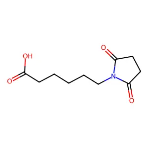 N-(5-Carboxy-n-pentyl)succinimide structure