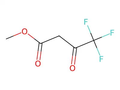 Methyl 4,4,4-trifluoroacetoacetate structure