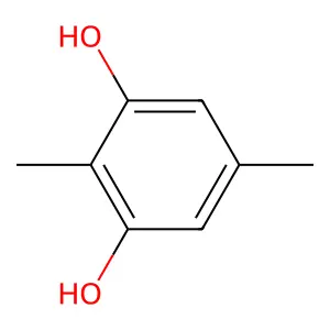 2,5-Dimethylresorcinol structure