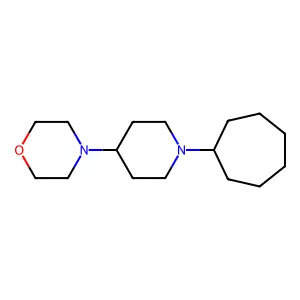 4-(1-Cycloheptylpiperidin-4-yl)morpholine structure