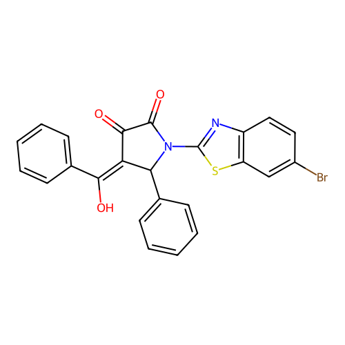 C24H15BrN2O3S structure