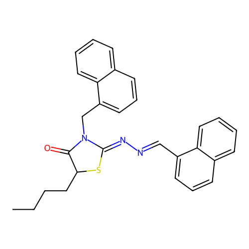 C29H27N3OS structure