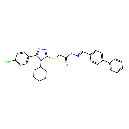 C29H28ClN5OS structure