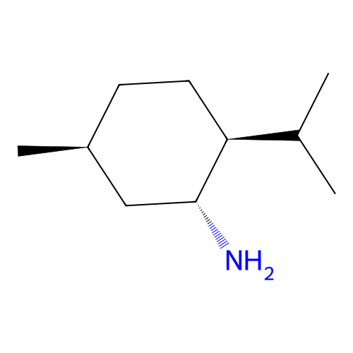 (1R,2S,5S)-5-methyl-2-propan-2-ylcyclohexan-1-amine structure