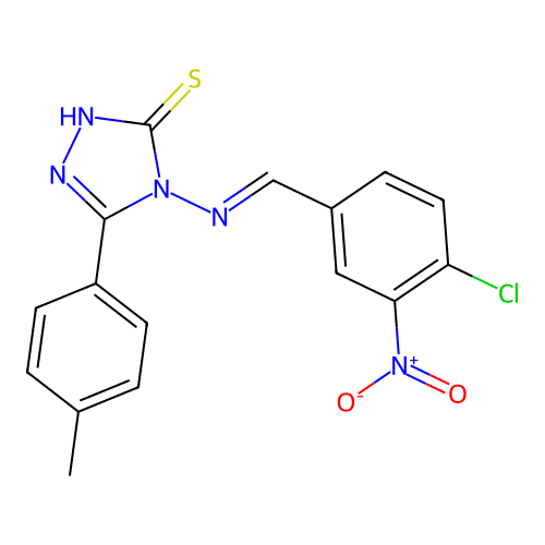 C16H12ClN5O2S structure