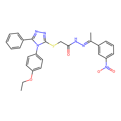 C26H24N6O4S structure