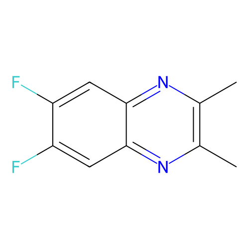 6,7-Difluoro-2,3-dimethylquinoxaline structure