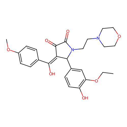 C26H30N2O7 structure