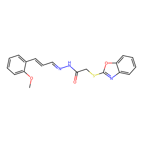 C19H17N3O3S structure