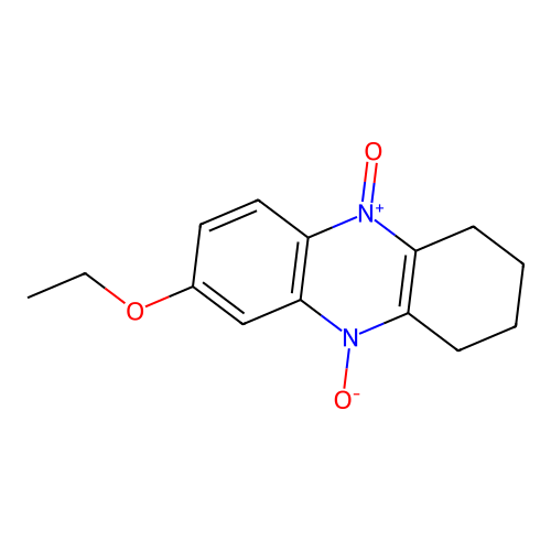 7-Ethoxy-1,2,3,4-tetrahydrophenazine 5,10-dioxide structure