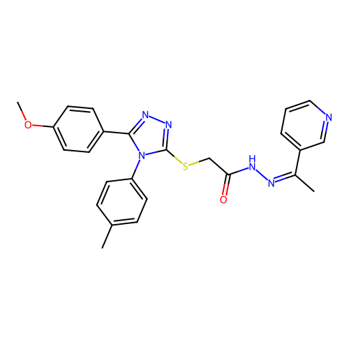 C25H24N6O2S structure