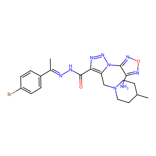 C20H24BrN9O2 structure