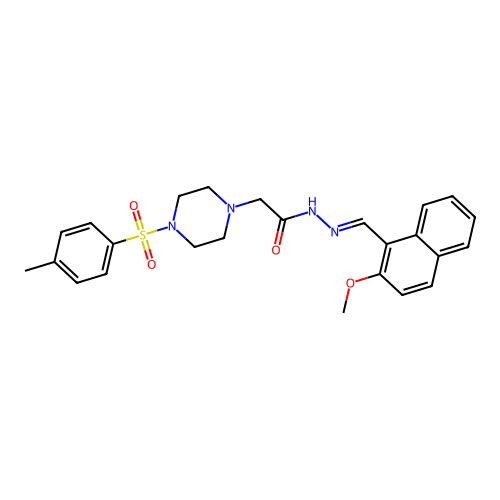 C25H28N4O4S structure