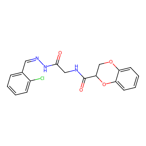 C18H16ClN3O4 structure