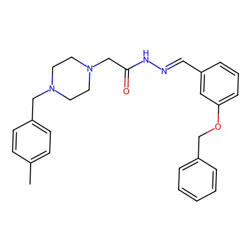 C28H32N4O2 structure