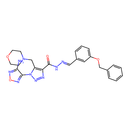 C24H25N9O4 structure