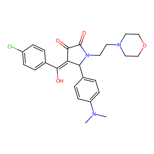 C25H28ClN3O4 structure
