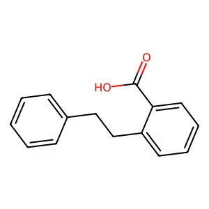 2-苯乙基苯甲酸 structure