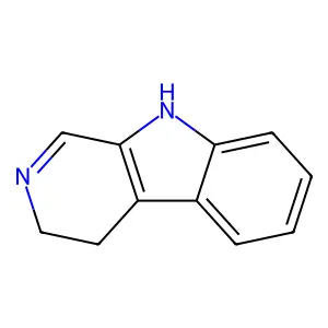 3H-Pyrido(3,4-b)indole, 4,9-dihydro- structure
