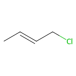 (2E)-1-Chloro-2-butene structure