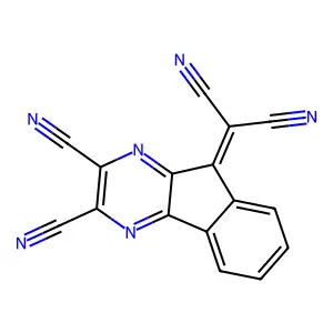 5-(Dicyanomethylene)indeno[2,3-b]pyrazine-2,3-dicarbonitrile structure